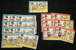 Lot de 18 cartes postales anciennes Coutumes et Costumes Alsace Bourgogne Paris. 