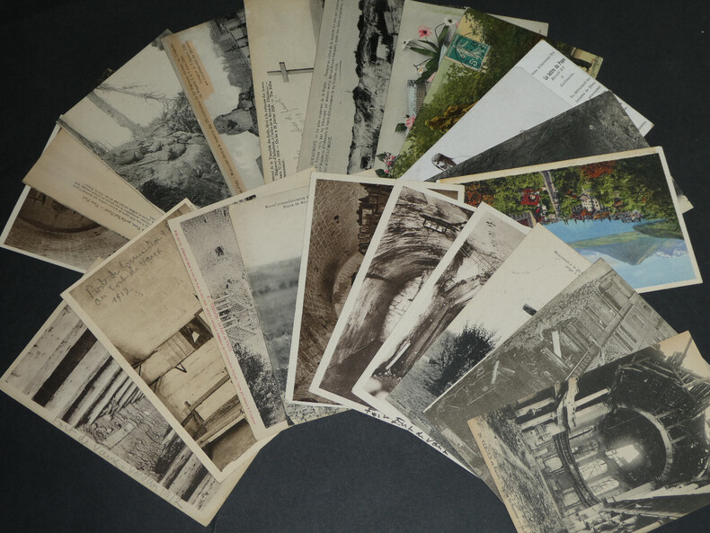 Lot de 21 cartes postales - GUERRE 14/18 - DRIANT PETAIN DOUAUMONT VAUX VERDUN. 