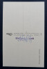 Genevi&egrave;ve CLUNY - CARTE POSTALE NOIR ET BLANC SIGN&Eacute;E ET D&Eacute;DICAC&Eacute;, 8,8X13,9CM. Genevi&egrave;ve CLUNY