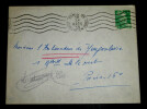CARTON D'INVITATION DE LA MUNICIPALIT&Eacute; DE PARIS A UN VERNISSAGE Albert LEBOURG. Albert LEBOURG