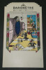 Barom&egrave;tre miraculeux sur carton - Canards buveurs et fumeurs - Objet publicitaire, 1935. 