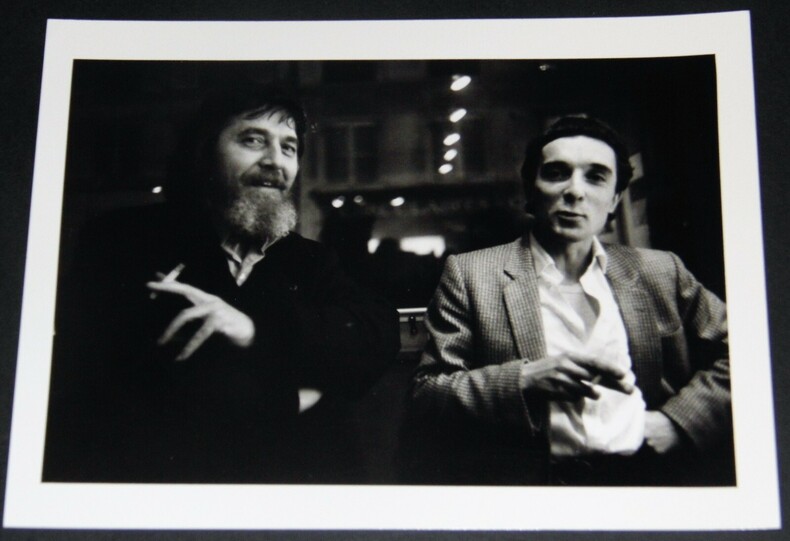 Yvette TROISPOUX - Photographie Portrait de 2 personnes non identifi&eacute;es - ann&eacute;es 1970. Yvette Troispoux