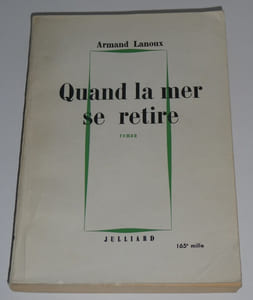 Quand la mer se retire - avec envoi signé