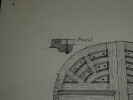 Porte de la place des Vosges &agrave; Paris - Dessin original sign&eacute;. Louis Henri Laffill&eacute;e