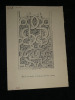 Plafond de l'H&ocirc;tel de Lillebonne, &agrave; Nancy – Dessin original sign&eacute;, encre vers 1930. Louis Henri Laffill&eacute;e