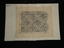 D&eacute;coration de la vo&ucirc;te en berceau de la porte Saint-Marcel &agrave; Die — Dessin original sign&eacute;. Louis Henri Laffill&eacute;e