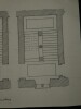 Plan de l'escalier du ch&acirc;teau de Montal - Dessin original sign&eacute;. Louis Henri Laffill&eacute;e