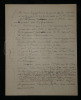 Paul D&eacute;roul&egrave;de - Manuscrit autographe de 18 pages - Politique Guerre D&eacute;mocratie. Paul D&eacute;roul&egrave;de
