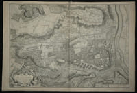 Rare Plan Original de Saint-Cloud - 1744 - Abbé DELAGRIVE - Carte Ancienne XVIIIe