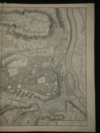 Rare Plan Original de Saint-Cloud - 1744 - Abbé DELAGRIVE - Carte Ancienne XVIIIe