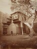 Photographie Ancienne XIXe - &Eacute;gypte Le Caire - Int&eacute;rieur de Cour. 