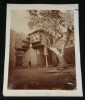 Photographie Ancienne XIXe - &Eacute;gypte Le Caire - Int&eacute;rieur de Cour. 