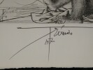 Gravure Originale Sign&eacute;e - Pierre-Yves TR&Eacute;MOIS - Le Singe - 1970. Pierre-Yves TR&Eacute;MOIS