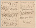 Paul Claudel - Consulat de France &agrave; Hambourg - Lettre autographe sign&eacute;e - 1914. Paul Claudel