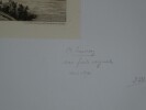 La Grenouill&egrave;re, &icirc;le de Croissy – Eau-forte originale, XIX&egrave;me si&egrave;cle. Charles Launay / Alfred Cadart