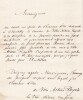 Henri Lehmann - Lettre autographe sign&eacute;e &agrave; Henri d'Orl&eacute;ans, duc d'Aumale - 1880. Henri Lehmann