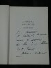 Ren&eacute; Char - Lettera Amorosa (Retour Amont) - Envoi sign&eacute; - EO 1/148 - 1965. Ren&eacute; Char