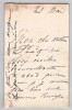 Sophie Croizette - Lettre autographe sign&eacute;e - Com&eacute;die Fran&ccedil;aise - XIX&egrave;me. Sophie Croizette