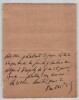 Paul Vidal - Lettre autographe sign&eacute;e - D&eacute;placement professionnel - 1924. Paul Vidal