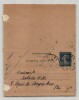 Paul Vidal - Lettre autographe sign&eacute;e - D&eacute;placement professionnel - 1924. Paul Vidal