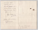 Jules-&Eacute;lie Delaunay - Lettre autographe sign&eacute;e - Bretagne Kerlagadic - 1878. Jules-&Eacute;lie Delaunay