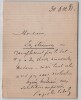 Coquelin a&icirc;n&eacute; & cadet - Lettre et carte autographes sign&eacute;es - Com&eacute;die-Fran&ccedil;aise. Coquelin a&icirc;n&eacute; & Coquelin cadet
