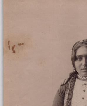 Sébah & Joaillier, Photographie originale d'époque - XIXe - Bohémiennes Tziganes. Sébah & Joaillier