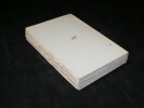 La grandeur inconnue. &Eacute;crits de jeunesse. Lettres &agrave; Willa Muir.. Hermann Broch