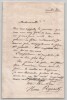 Henri Regnault - Lettre autographe sign&eacute;e r&eacute;clamant l'envoi imm&eacute;diat d'un piano. Henri Regnault