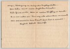 Docteur Albert Schweitzer - Lettre autographe sign&eacute;e &agrave; Alba Ziblin-Ewald - Gunsbach / Afrique / Lambar&eacute;n&eacute; - 1954. Albert Schweitzer