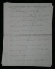 Michel Habib-Deloncle - Manuscrit autographe de 9 pages - &laquo; Du R&egrave;glement &agrave; la Constitution &raquo; - 1959. Michel Habib-Deloncle