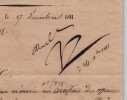 Napol&eacute;on Ier & Louis-Alexandre Berthier - Lettre sign&eacute;e - Arm&eacute;e d'Espagne - 1811. Napol&eacute;on Ier & Louis-Alexandre Berthier
