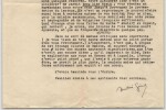 Andr&eacute; Gide - Lettre dactylographi&eacute;e sign&eacute;e &agrave; Thierry Maulnier - Racine - 1945. Andr&eacute; Gide