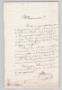 F&eacute;lix-Auguste Duvert - Lettre autographe sign&eacute;e - Invitation - XIXe si&egrave;cle. F&eacute;lix-Auguste Duvert