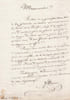 F&eacute;lix-Auguste Duvert - Lettre autographe sign&eacute;e - Invitation - XIXe si&egrave;cle. F&eacute;lix-Auguste Duvert