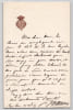 Prince Joachim Murat - 2 lettres autographes sign&eacute;es - Steeple-chases - 1869. Prince Joachim Murat