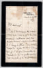 Duc de Bassano - Lettre sign&eacute;e - Mort du Prince Imp&eacute;rial - 1879. Napol&eacute;on Maret, duc de Bassano