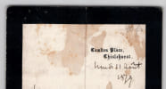 Duc de Bassano - Lettre sign&eacute;e - Mort du Prince Imp&eacute;rial - 1879. Napol&eacute;on Maret, duc de Bassano