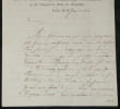 Mme Collin, Fournisseur Reine de Westphalie - L.A.S. au banquier Fould - 1809. Mme Collin