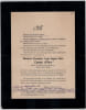 Eug&egrave;ne Bure - Faire-part de d&eacute;c&egrave;s annot&eacute; - Fils naturel de Napol&eacute;on III - 1910. Eug&egrave;ne Bure
