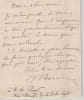 Pierre Jules Baroche - Lettre autographe sign&eacute;e - &Agrave; Ernest de Royer - 1863. Pierre Jules Baroche
