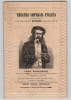Eug&egrave;ne Rimmel - Programme parfum&eacute; - Th&eacute;&acirc;tre Imp&eacute;rial Italien - Sothern - 1867. Eug&egrave;ne Rimmel