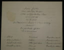 Amiral de la Ronci&egrave;re Le Noury - Manuscrit - Service fun&egrave;bre - &Eacute;vreux 1879. Amiral de la Ronci&egrave;re Le Noury