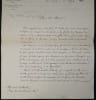 Albert Geoffroy Saint-Hilaire - Lettre sign&eacute;e - Jardin d'Acclimatation - 1866. Albert Geoffroy Saint-Hilaire