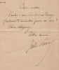 Jules Pr&eacute;vel - Lettre autographe sign&eacute;e - Figaro-Programme, th&eacute;&acirc;tre - 1866. Jules Pr&eacute;vel