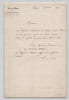 Officier d'ordonnance de Canrobert, Lettre sign&eacute;e, Convocation &agrave; audience - 1853. Officier d'ordonnance de Canrobert