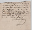 Ledru-Rollin - Lettre sign&eacute;e - Appel &eacute;lectoral, refus du serment - c.1869. Ledru-Rollin