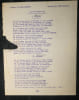 Tapuscrit original annot&eacute; Andr&eacute; Claveau - Mick Micheyl &laquo; Si j't'avais pas &raquo;. Mick Micheyl
