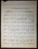 Partition Manuscrite & Paroles - Georges van Parys - Archives Andr&eacute; Claveau. Georges van Parys