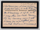 Robert Debr&eacute; - Carte autographe sign&eacute;e - Remerciements - XXe si&egrave;cle. Robert Debr&eacute;